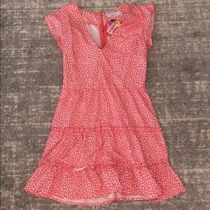 BRAND NEW PINK POLKA DOT SUMMER DRESS
